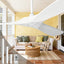 Ventilador techo 52pulg 3 aspas madera reversible patios