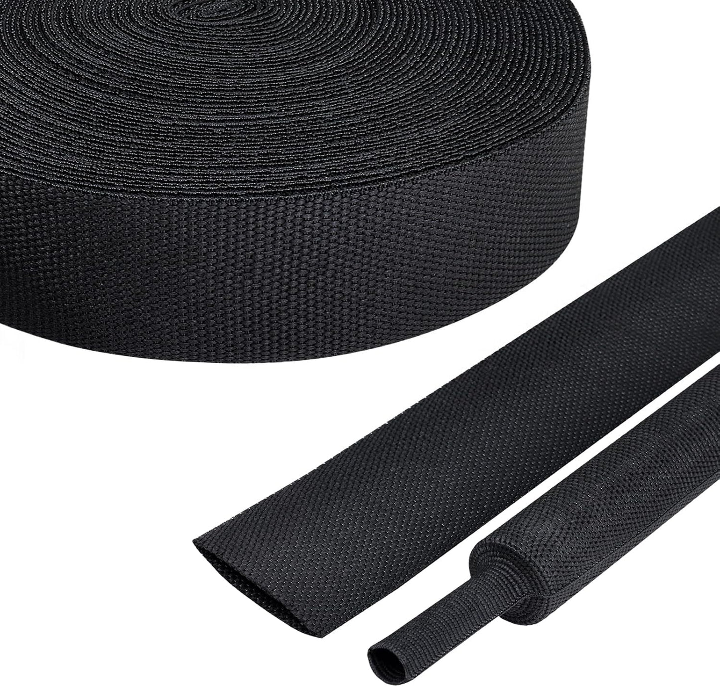 Tubo termorretráctil tela 2:1 funda cable automotriz