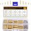 Kit 400 Pzas Separadores Tornillos M2 Latón para Placa Base