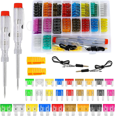Kit 306 fusibles automóvil 2A-35A mini y perfil bajo