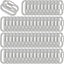 200 Conectores Cadena Eslabones 2pulg Acero Galvanizado M5
