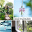 Atrapasoles cristal ángel guardián decoración hogar rosa