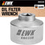 Enchufe filtro aceite perfil bajo 3/8pulg forjado 6 puntos GM VW Audi BMW TDI