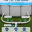 Conector manguera piscina doble sello 1.25"