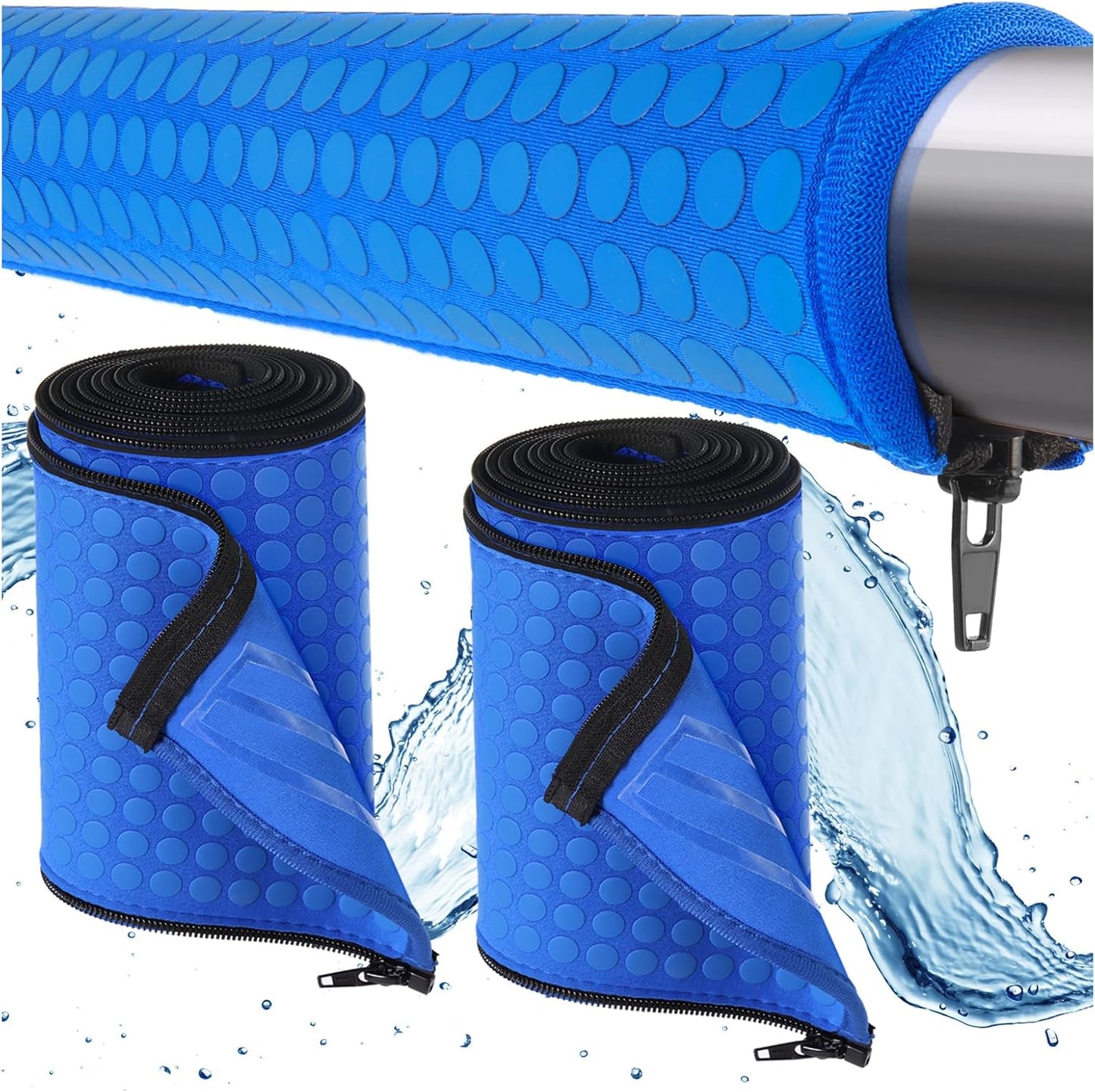 2 Fundas Neopreno Pasamanos Piscina 4ft Antiderrap