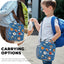 Bolsa de almuerzo deportiva para niños con aislamiento color azul