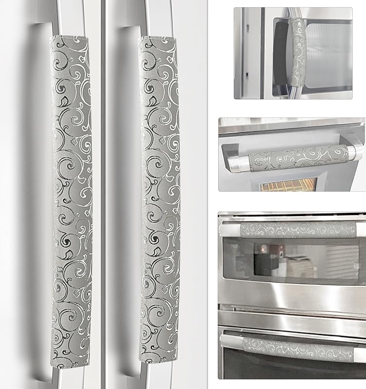 Fundas antideslizantes para manijas de refrigerador set 6