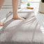 Alfombra baño 24x17 Camel espuma elástica antideslizante