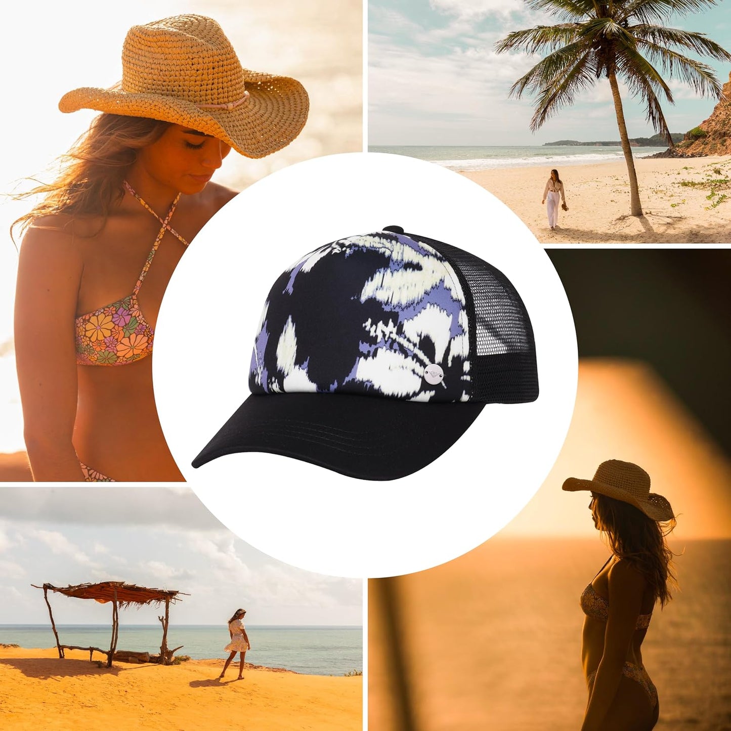 Sombrero camionero mujer Water Come Down