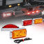4 Luces LED 2.5" Ámbar Rojo IP67 para Camión