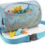 Bolsa red con cremallera tendedero tela transpirable azul