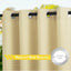 2 Cortinas exteriores impermeables resistentes