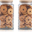 Set 2 Tarros Vidrio 87.9oz Tapa Hermética