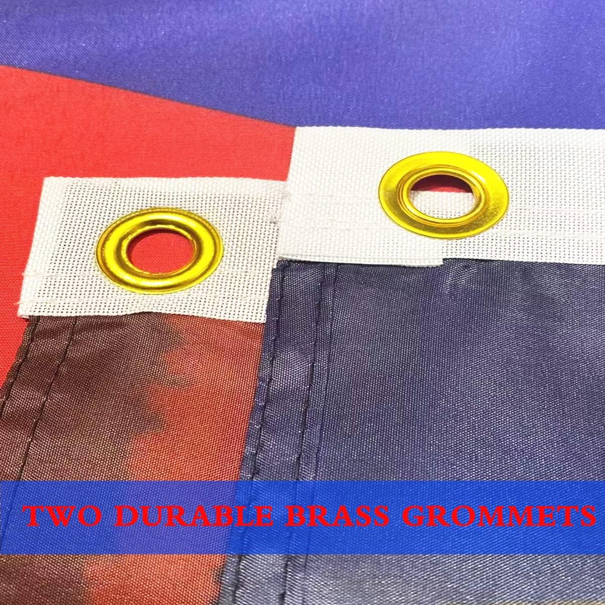 Bandera México 10x15ft 3 ojales latón poliéster 100D