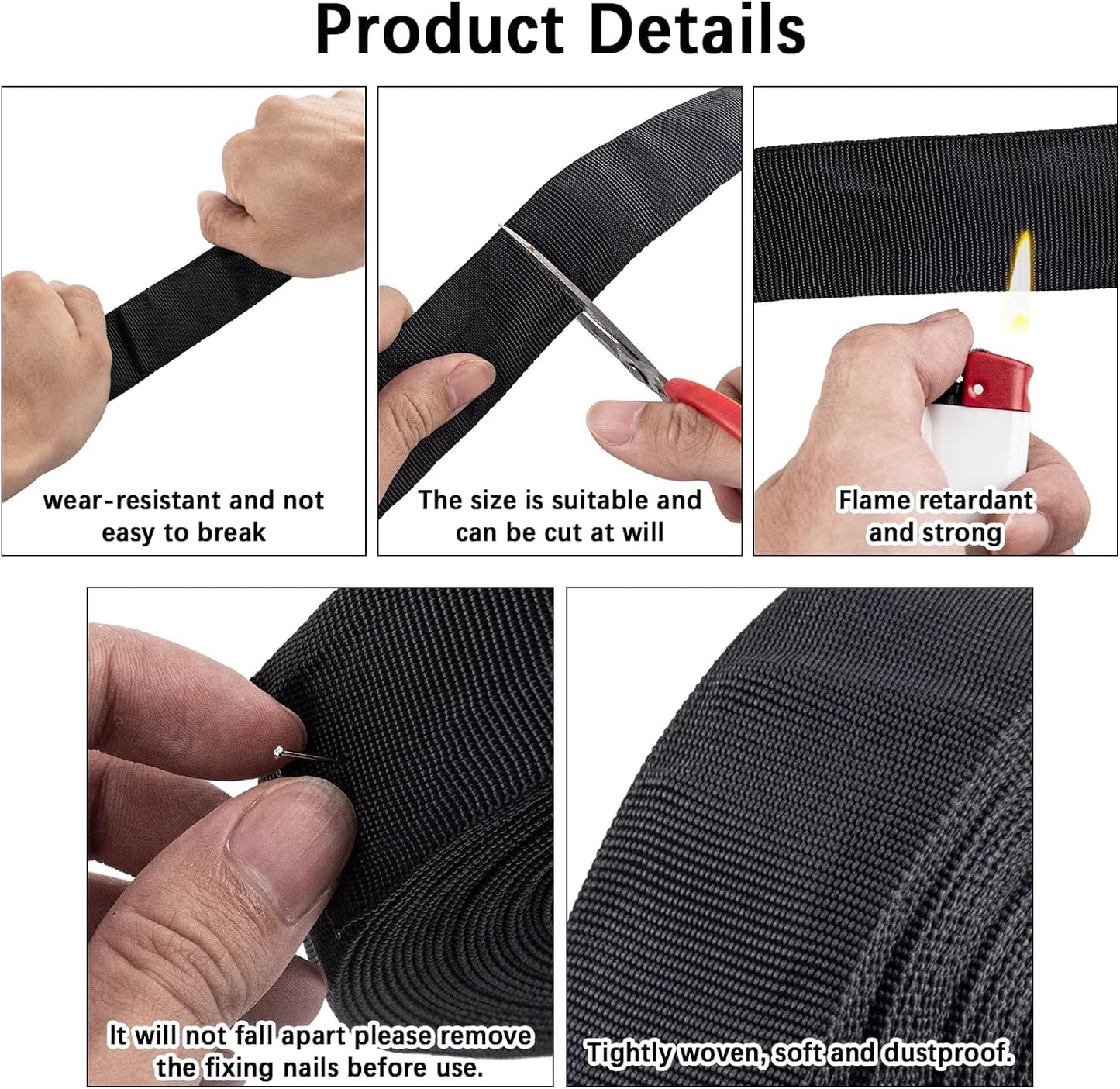 Funda manguera hidráulica de 33ft negra