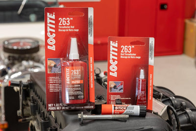 Fijador de roscas automotriz rojo 36 ml