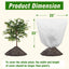 5 Cubiertas para plantas con cordón protección invierno