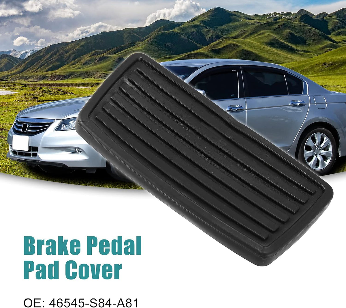 Funda pedal embrague freno Honda Accord negro