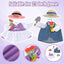2 Set Ropa Ganso Jardín con Sombrero Paja para Exterior