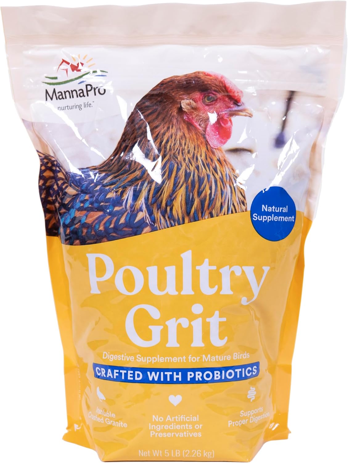 Arenilla para pollos con probióticos granito triturado