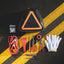 Kit emergencia automóvil con cables puente y herramientas
