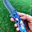 Cuchillo bolsillo plegable acero inox 8.5"