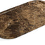 Bandeja mármol natural marrón oscuro 11.8x6" decorativa