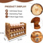 Soporte madera huevos apilable 54uds set 3