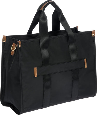 Bolsa compras mediana impermeable con bolsillo laptop