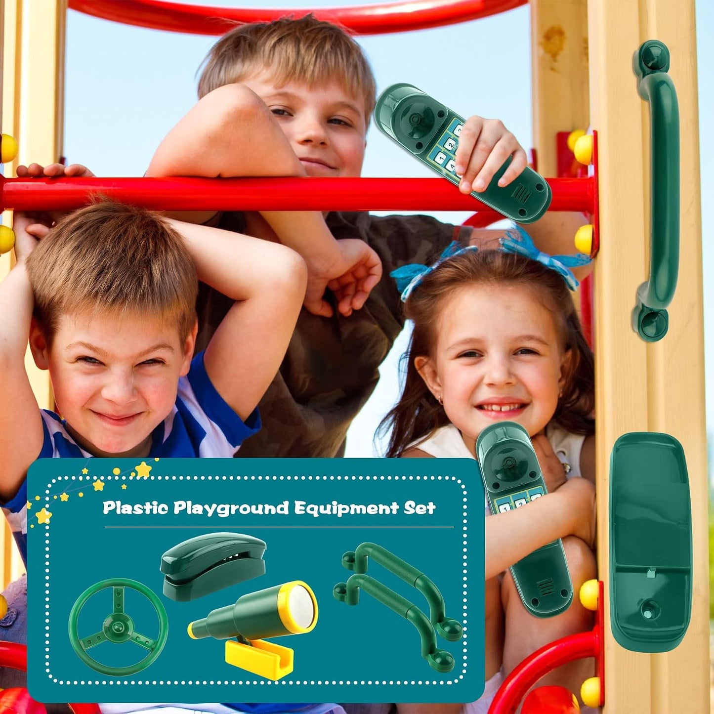 Set 5 accesorios parque infantil Swingset