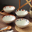 Set 4 Cuencos Ramen 8pulg con Cuchara 38oz Microondas