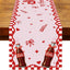Camino mesa lazo rojo Soda Cola decoración fiesta