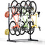 Soporte 5 bicicletas ganchos estante vertical garaje 52"