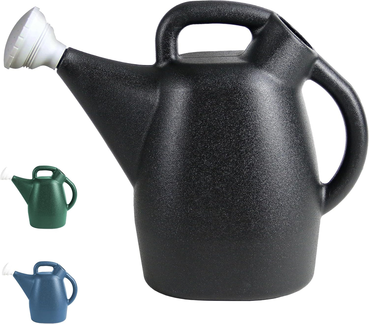 Regadera 2gal plástico reciclado boquilla removible sin goteo