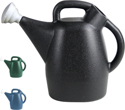 Regadera 2gal plástico reciclado boquilla removible sin goteo