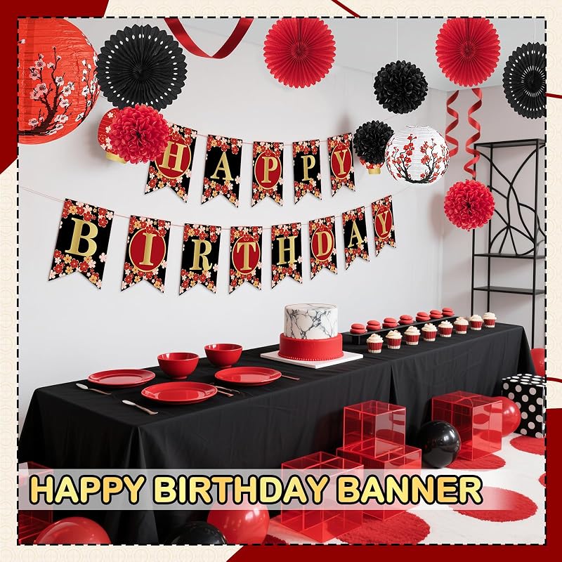 14 Decoraciones Hibachi Japonesas con Linternas