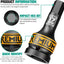 Enchufe hexagonal H17 17mm acero Cr-Mo uso mecánico