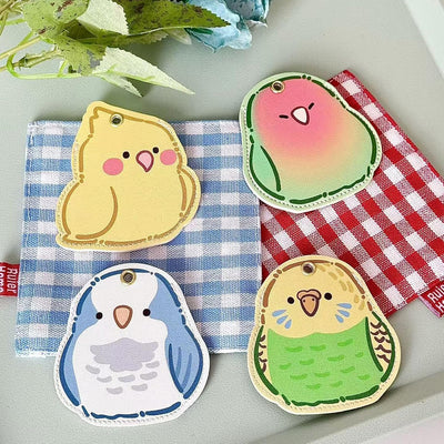 Funda llavero antiarañazos forma pájaro