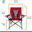 Silla camping portátil XXL dual lock soporta 400lb