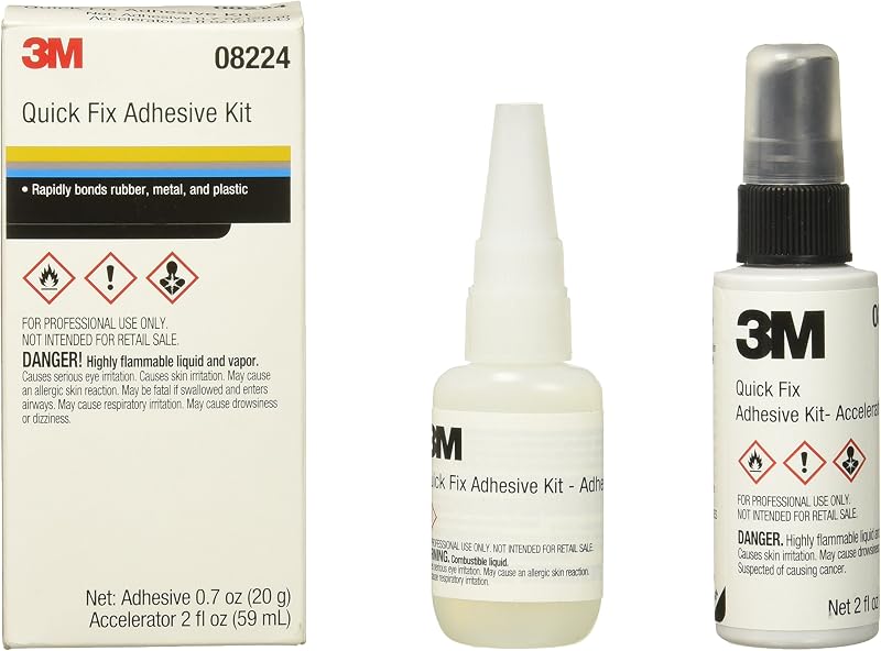 Kit adhesivo Quick Fix 0.7oz acelerador 2.0oz