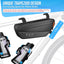Bolsa triangular impermeable para bicicleta 1.8L