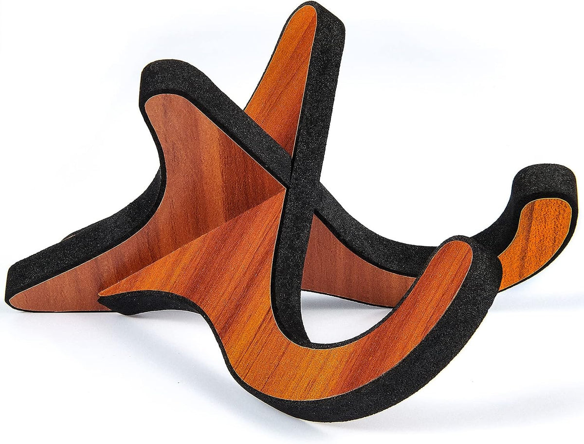 Soporte madera piano pulgar color caoba
