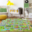 Alfombra set niños 8x10ft antiderrap educativa