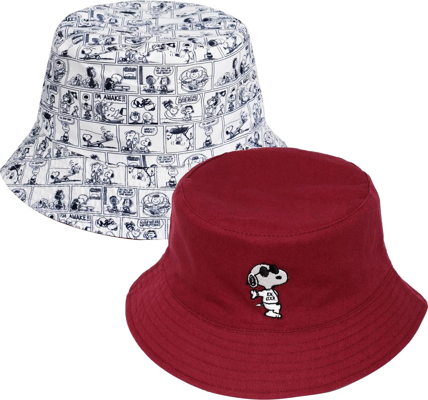 Sombrero bucket denim Snoopy para mujer