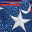 Bandera EE.UU. 3x5 resistente estrellas bordadas ojales latón