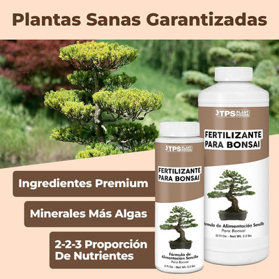 Fertilizante líquido completo para bonsái 32oz