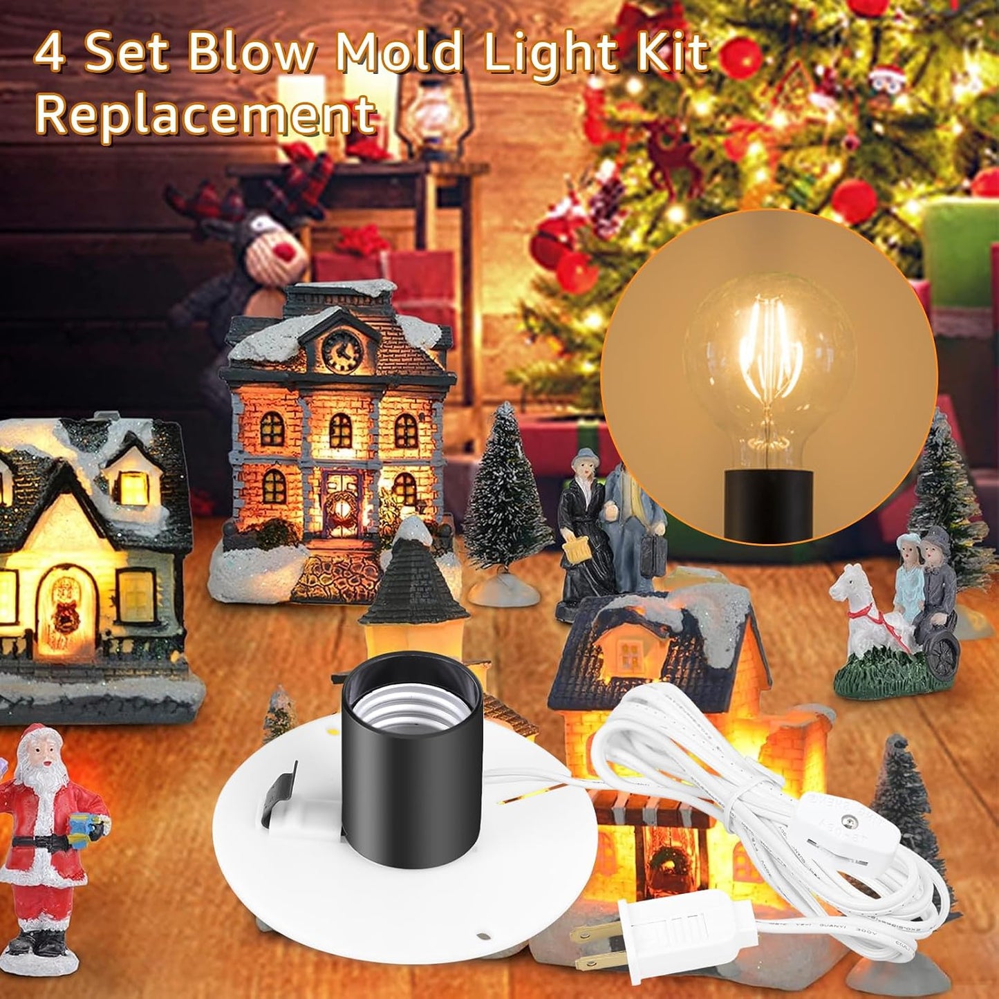 Kit luz repuesto molde soplado decoración