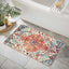 Alfombra baño estilo campestre 2x3 antiderrap lavable