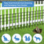 Valla antihueco perros 32x10pulg set 10 negras espina