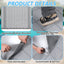3 Tapetes Drenaje PVC 10ft Antiderrap Exteriores Interiores